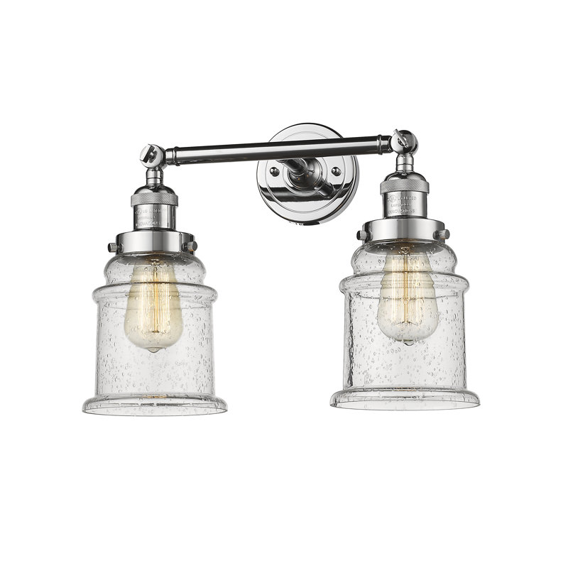Galaviz 2 - Light Dimmable Vanity Light, Polished Chrome