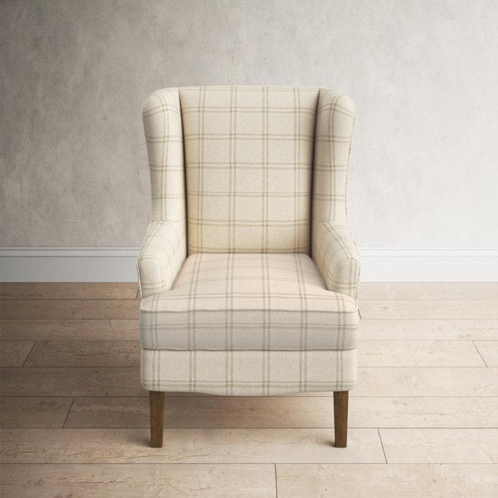 Birch Lane™ Allene 31" Wide Polyester Wingback Chair | Birch Lane