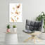 Ethereal Butterfly Flight Delicate Elegant Ethereal Butterfly Nature Wall Art Print by Mathieu - Wrapped Canvas Print-1395609820