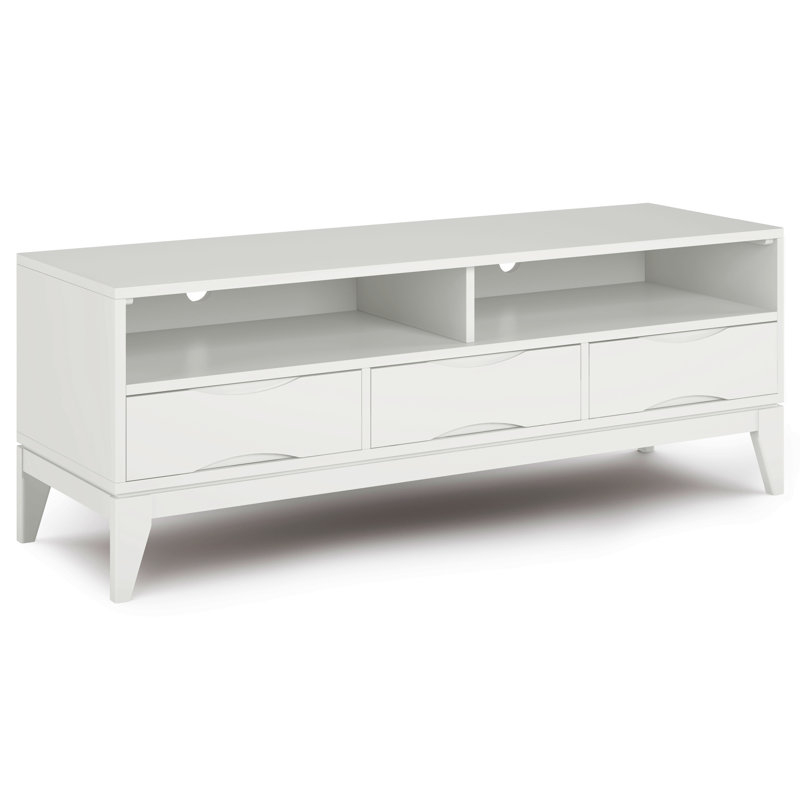 Tv Media Stand - White