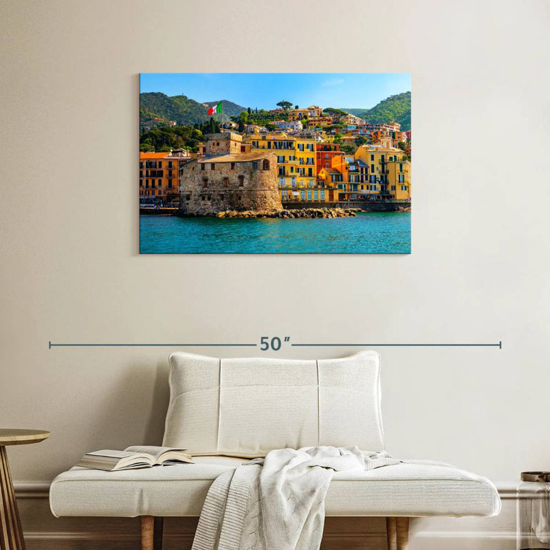Kavia Castello Di Rapallo, H 24 po x l 36 po