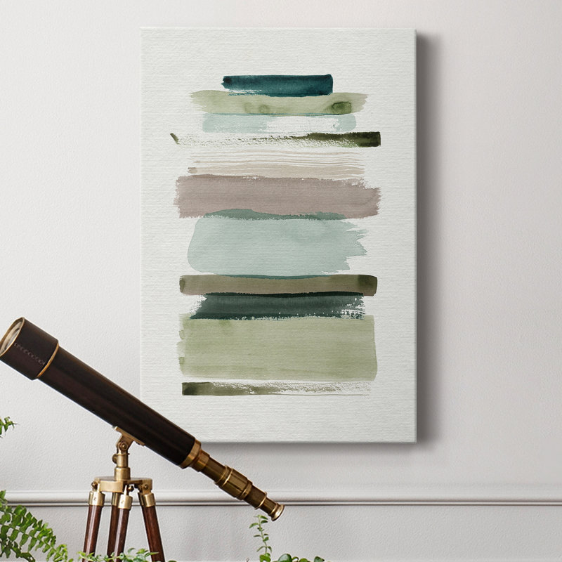 Grass Stains I - Wrapped Canvas Print, 12" H x 8" W x 1" D