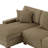 Milbrey 3-Piece Corduroy Modular Sectional with Loose Back-640565352-640565354