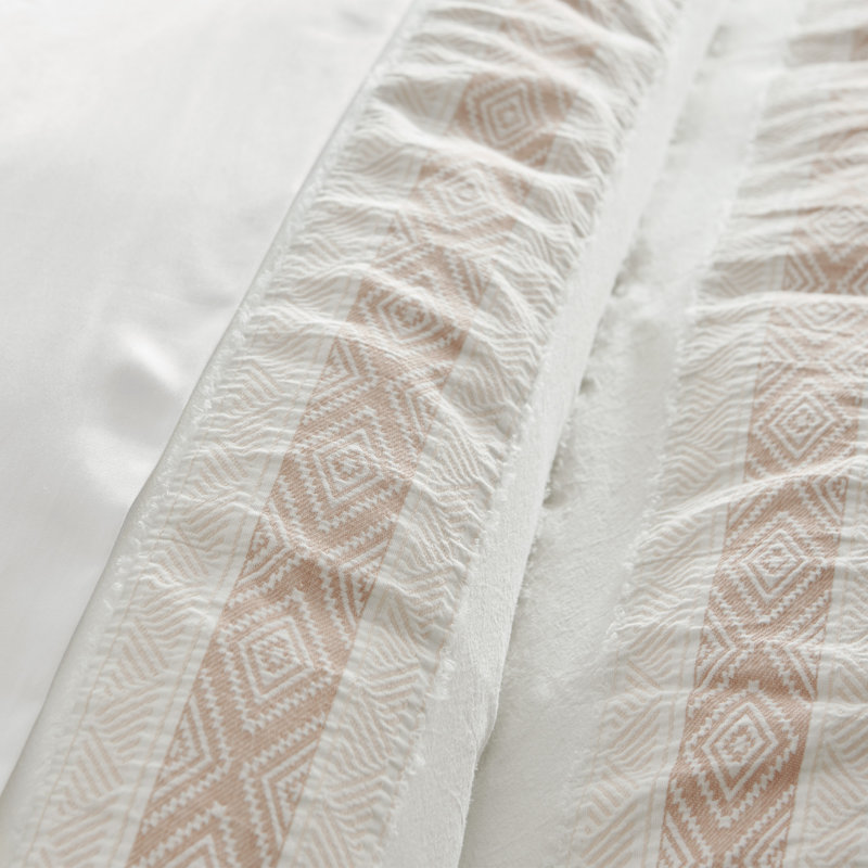 Pickford Blush 2pc Comforter Set, Queen Comforter + 2 Standard Shams