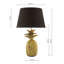 Tang Resin Table Lamp