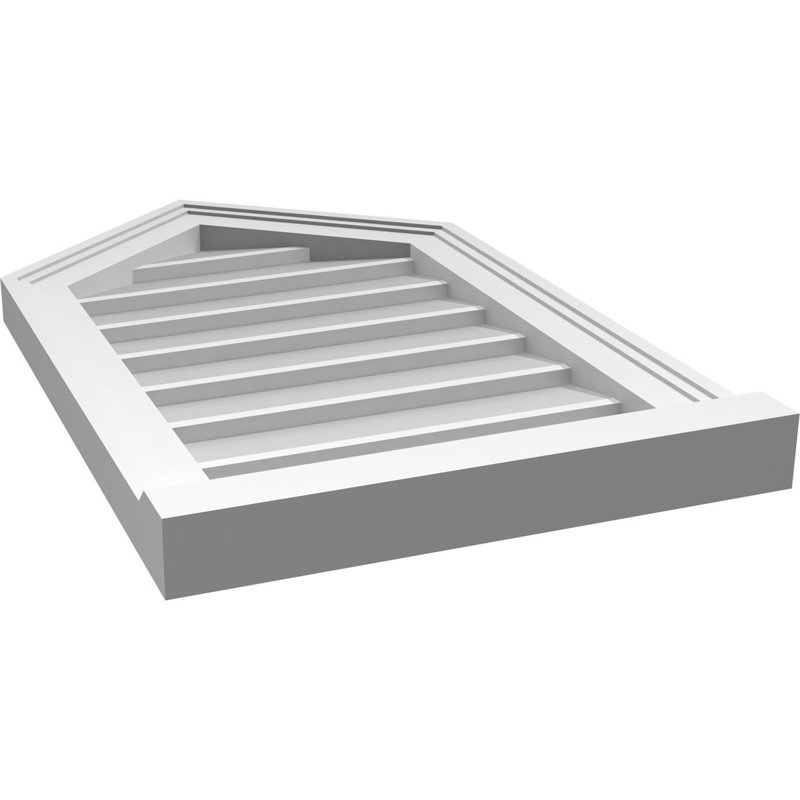 Ventilateur à pignon en uréthane non-fonctionnel Signature, H 26 po x l 16 po x P 2 po