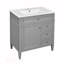 Meuble-lavabo moderne avec rangement abondant et design élégant