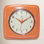 Orrwell Square Plastic Wall Clock