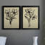 Encre florale I, reproduction encadrée de qualité supérieure - prête à être suspendue-624926479-624926467