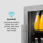 Klarstein Beersafe 148m³ L Freestanding Mini Fridge