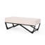 Modern With Button- Seat And Sleek Appearance Sophisticated Design Stable Leg Construction