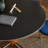 Black Round Sintered Stone Dining table-1576822999