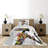 Butterflies Floral Coverlet-1863860531