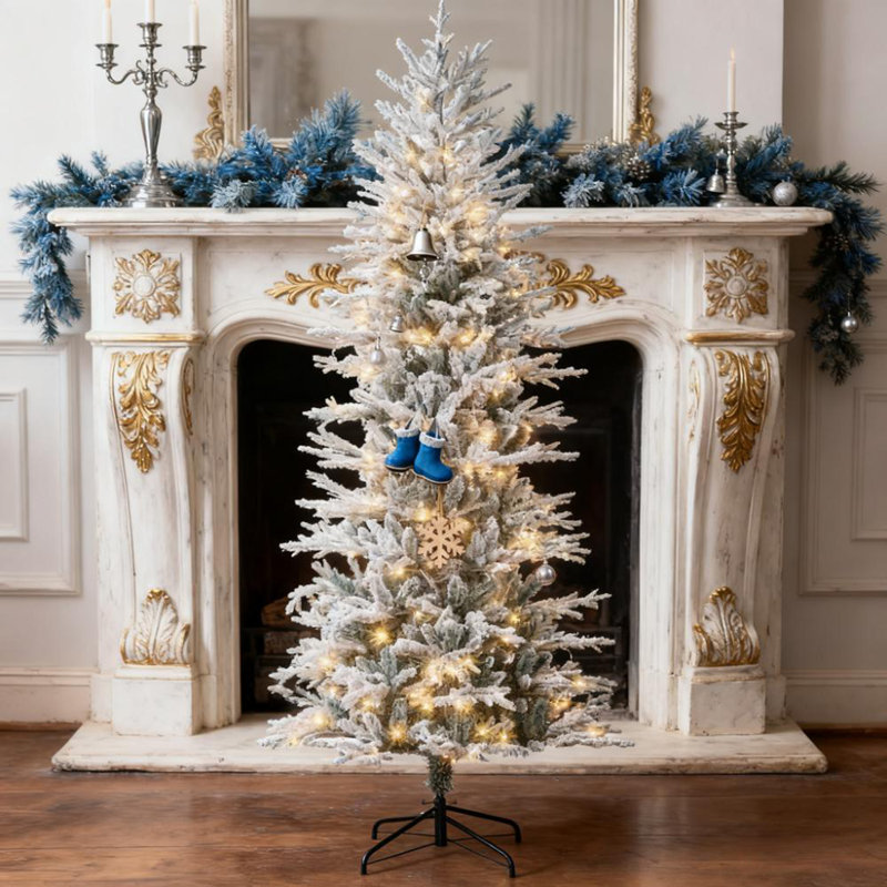 Arbre de Noël artificiel, H 7,5 pi