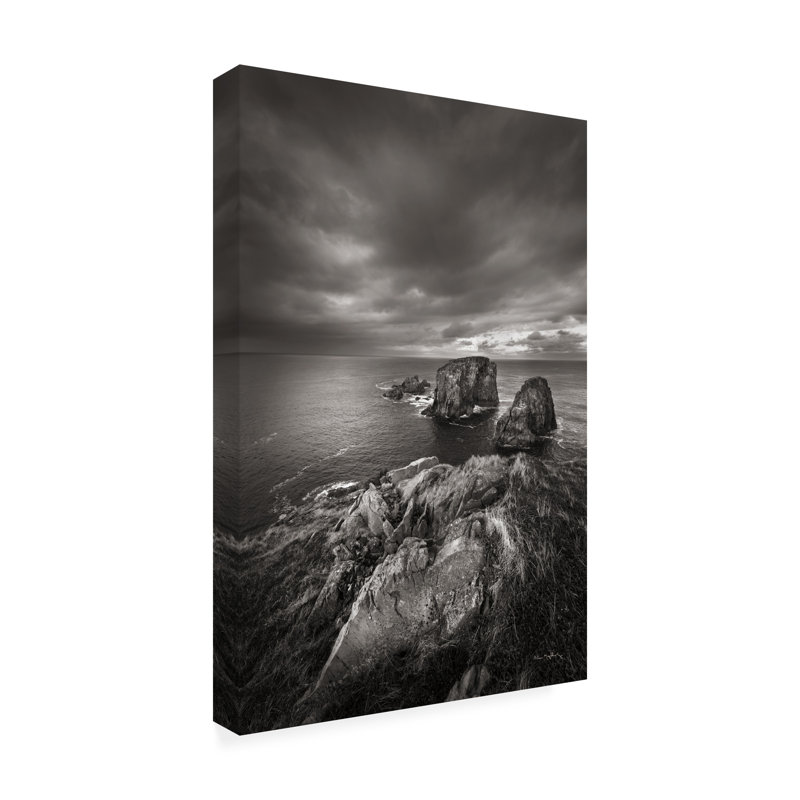 Œuvre d'art sur toile, Alan Majchrowicz Bonavista, H 19 po x l 12 po