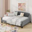 Lit de jour double capitonné de luxe moderne-830518451
