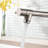 Kitchen Sink Faucet With Pull Down In Brushed Nickel, Single Lever, Build , 360-Degree Rotatable, Versatile