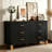 Heavy-Duty Wooden 6-Drawer Double Dresser-2030106945
