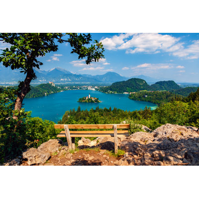 Lake Bled In Summer by Remedios - Wrapped Canvas Print