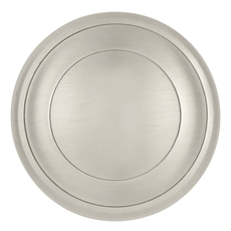 Zephyr 1" Diameter Circle Knob Multipack, Satin Nickel