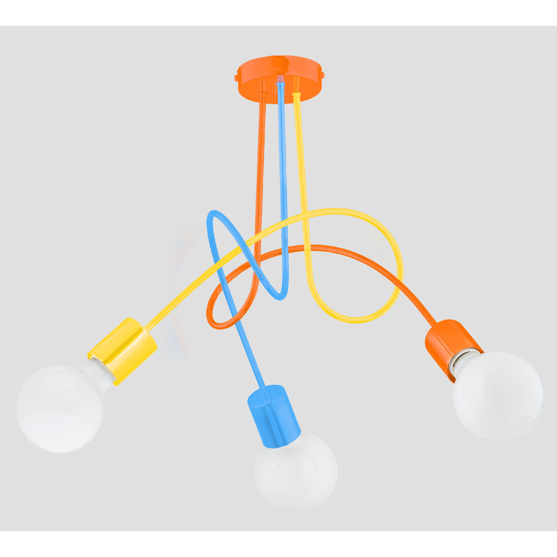 Brittane Sputnik Chandelier, 3, Multi Color