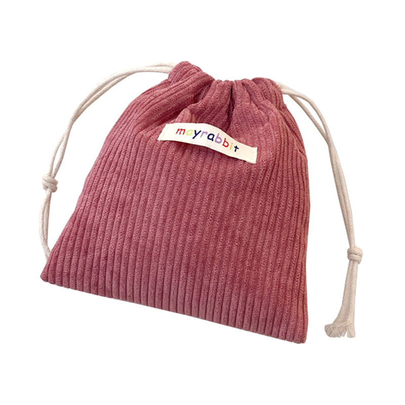 Sac à dos sac de rangement en velours côtelé élastique, K
