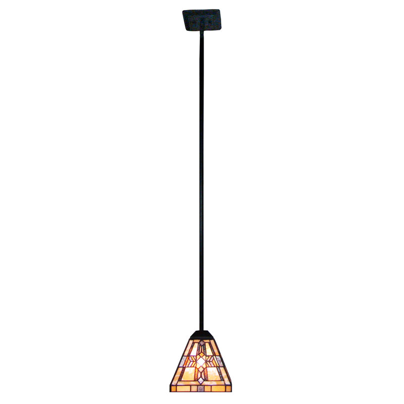 Hessle 1 - Light Bronze Single Pendant