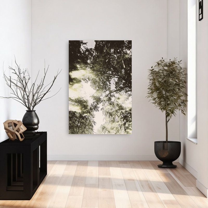 «Dreamy Forest», impression d'art mural abstrait, 48" H x 32" W