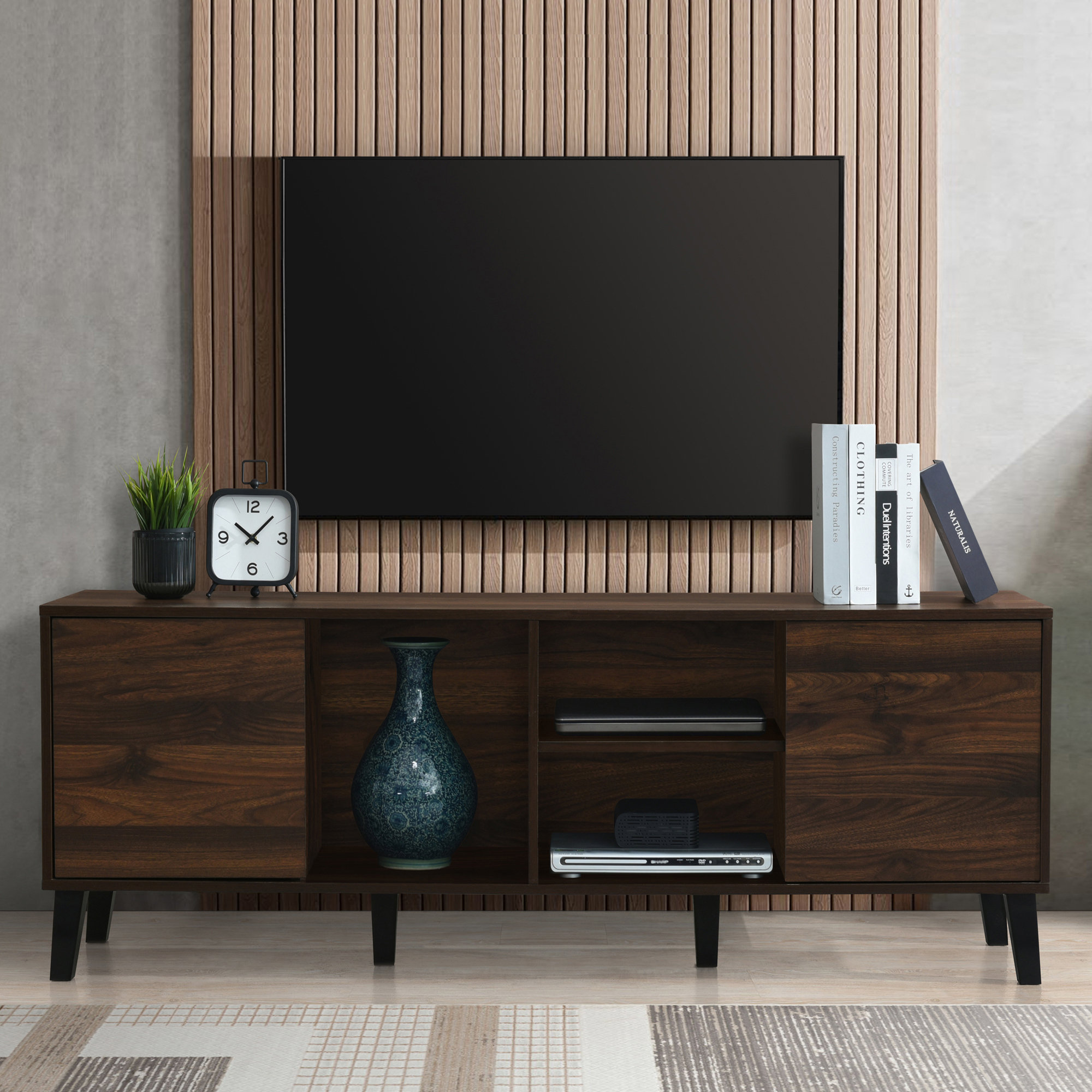 Corrigan Studio TV Stand for 70''TV, Entertainment Centre with Storage ...