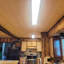 Planches de plafond collées en faux bois 39 po x 6 po-69874708