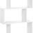 Five Layer Simple Household White Bookshelf-1343582745