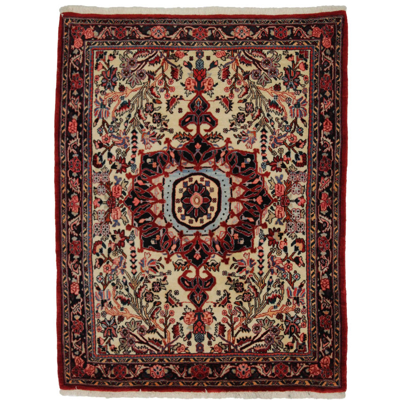 Nils Hand Woven Cotton and Wool Oriental Area Rug