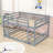 Full Over Full Wood Bunk Bed With Enhanced Safety Features And Ladders-920464567