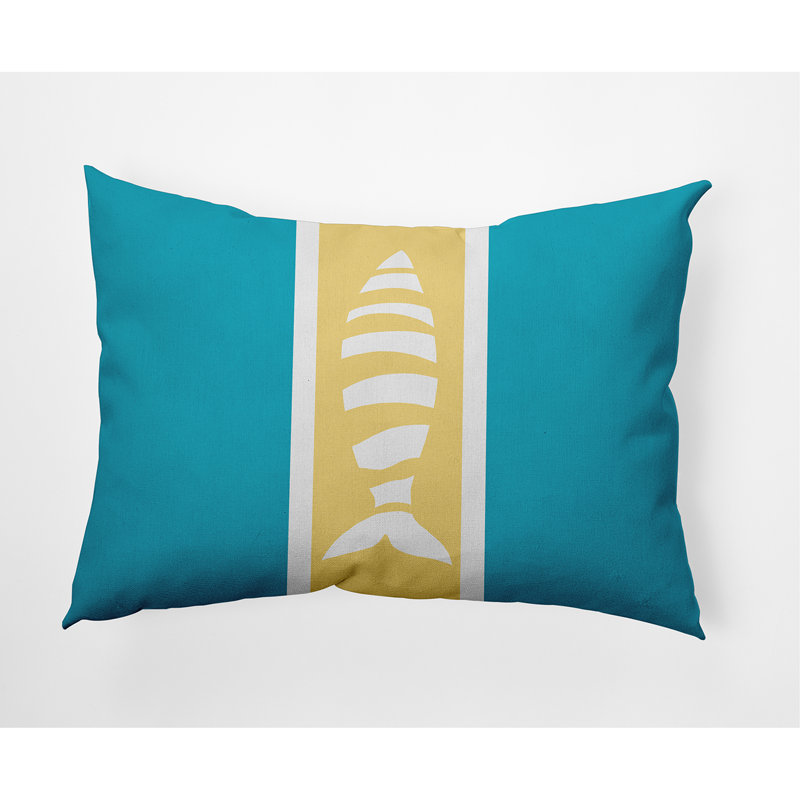  Housse et insert de coussin rectangulaire, Turquoise