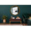 Huldar Glass Flat Wall Mirror