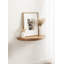 Canvey Half Moon Solid Wood Floating Table Shelf-1588571220