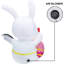 Lapin de Pâques avec œuf gonflable
