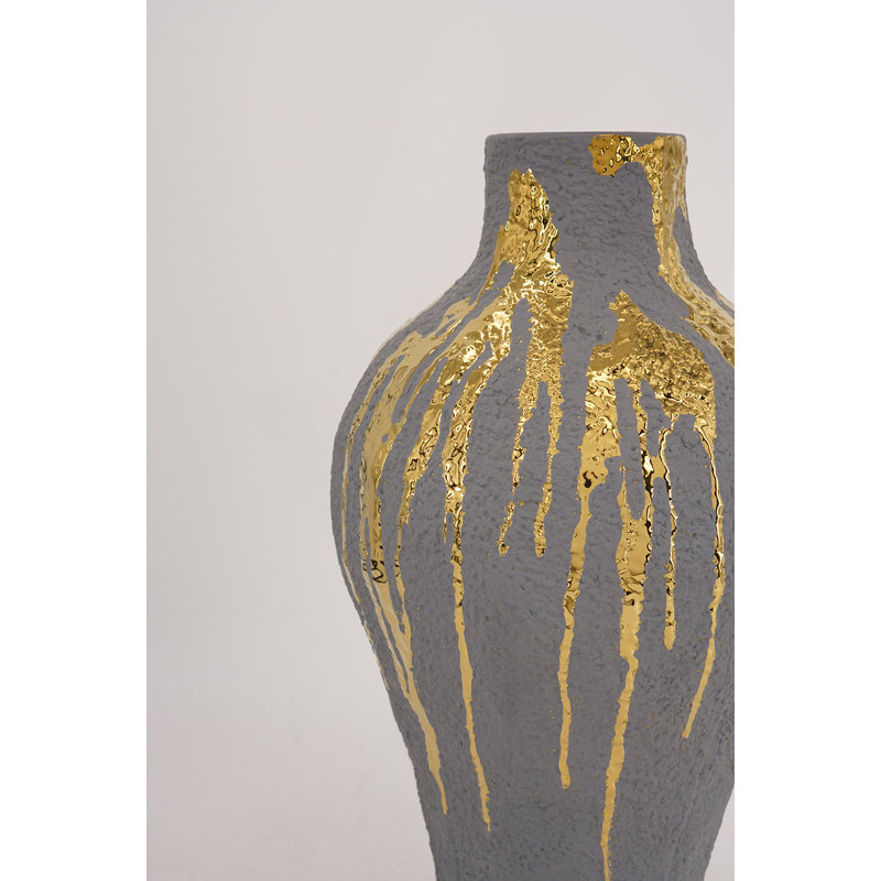 Vase 10 x 10 x 19,5 po, H 19,7 po x l 10,2 po x P 10,2 po