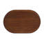 Table basse ovale en bois avec rangement ouvert-1040276080