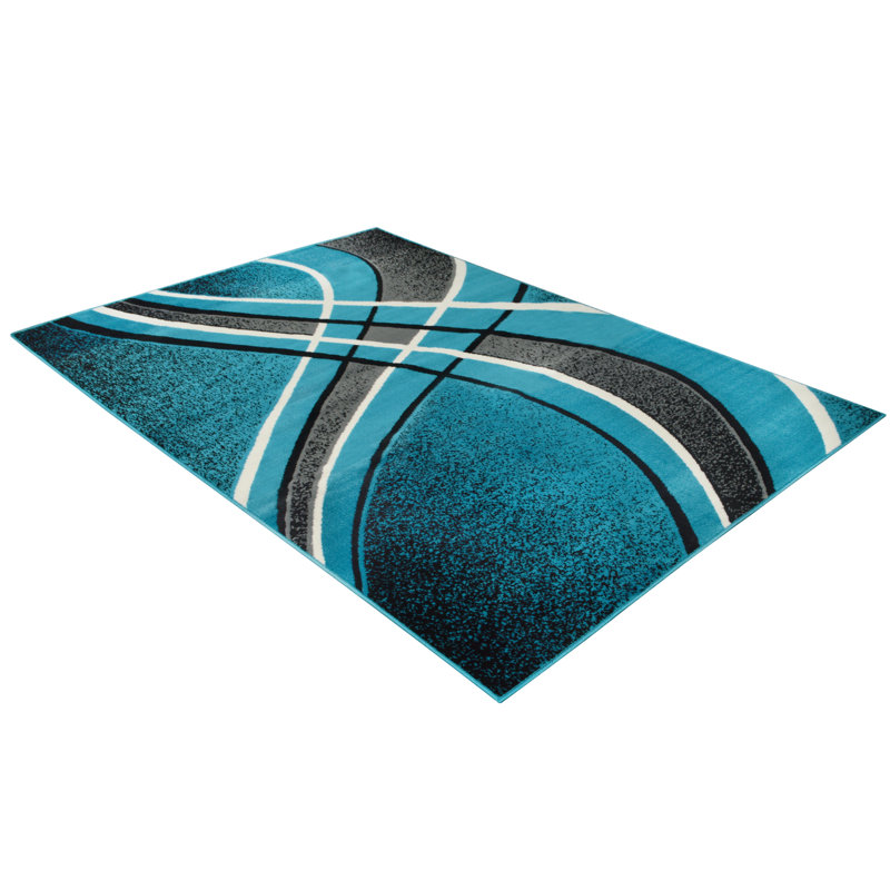 Ywain Geometric Indoor Rug, Rectangle 7'6" x 10'5"