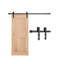 Ensemble de quincaillerie de porte de grange coulissante 8 pi pour porte de grange coulissante simple argent-112588166-112588165