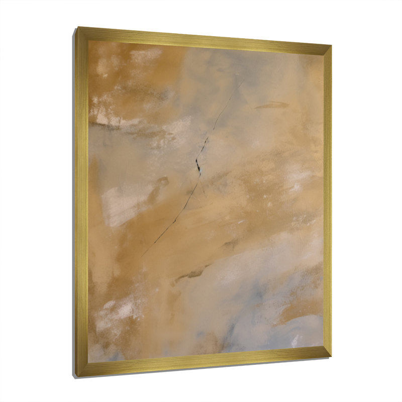 Jadiel of Abstract Shapes V sur impression sur toile, H 20 po x l 12 po x P 1 po, Encadrement doré