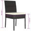 Chaise d'appoint de patio avec coussin Couey-1974620910-1974620905