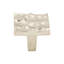 Cobblestone 1 1/8" Length Square Knob-19156706-105701534