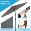 Parasol de patio 9 pi avec base-133047206