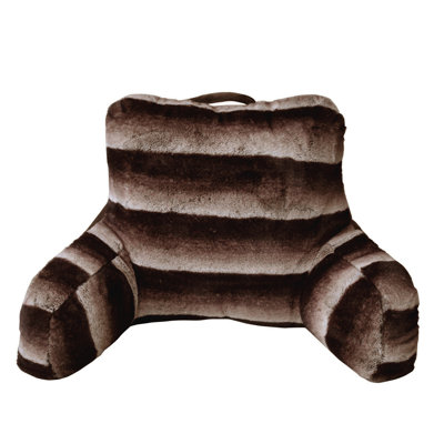 Housse de coussin de lecture en fausse fourrure à imprimé diy DIY