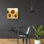  «Sunflower Trio» par Nicole DeCamp, art mural en verre acrylique, 24 po x 24 po-172221939