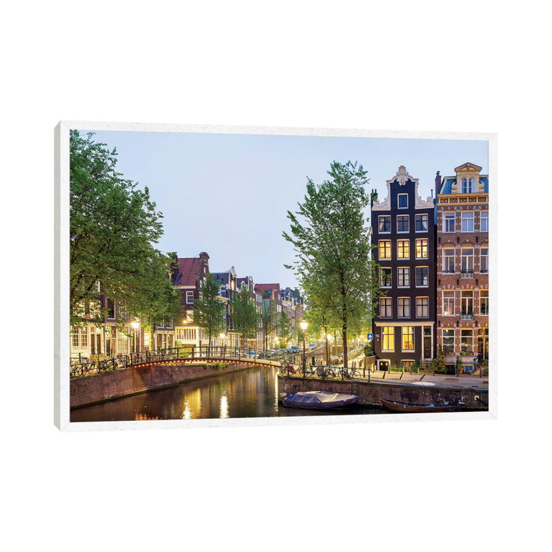 Cityscape II, Amsterdam, North Holland Province, Netherlands by Panoramic Images - Gallery-Wrapped Canvas Giclée on Canvas