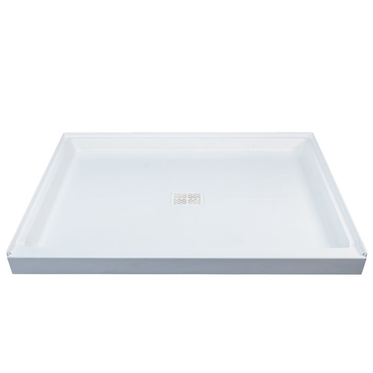 Durabase 60'' W 42'' D Rectangular Single Shower Base