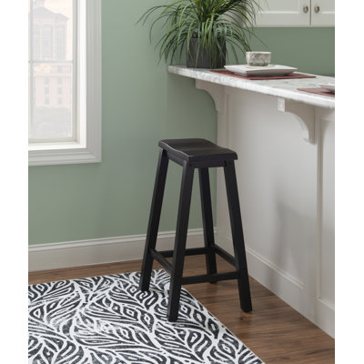 Tabouret de bar et de comptoir en bois massif Forsyth
